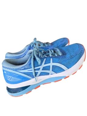 Asics Light Blue Tennis Shoes 10